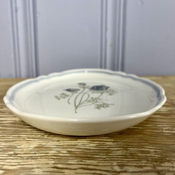 Vtg Wedgwood Glen Mist Blue Poppy Susie Cooper 9.5”Serving Platter Plate English - Picture 9 of 16